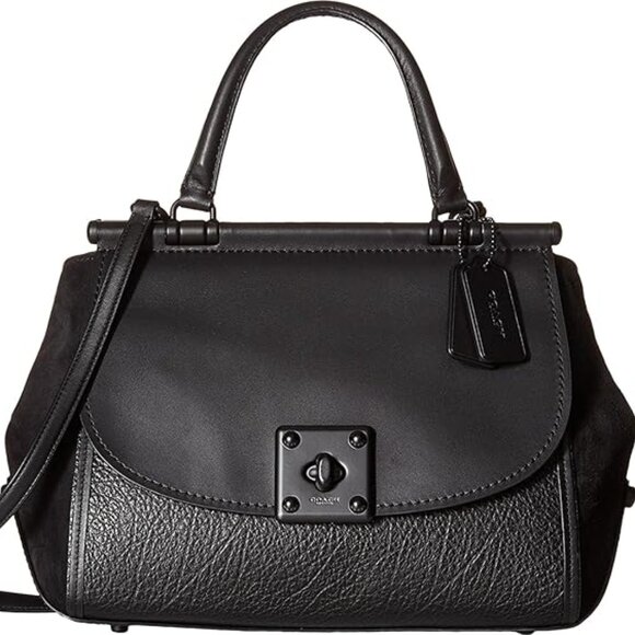 Coach Drifter ~ Mixed Leather Carryall ~ Top Handle ~ EUC - Picture 16 of 16